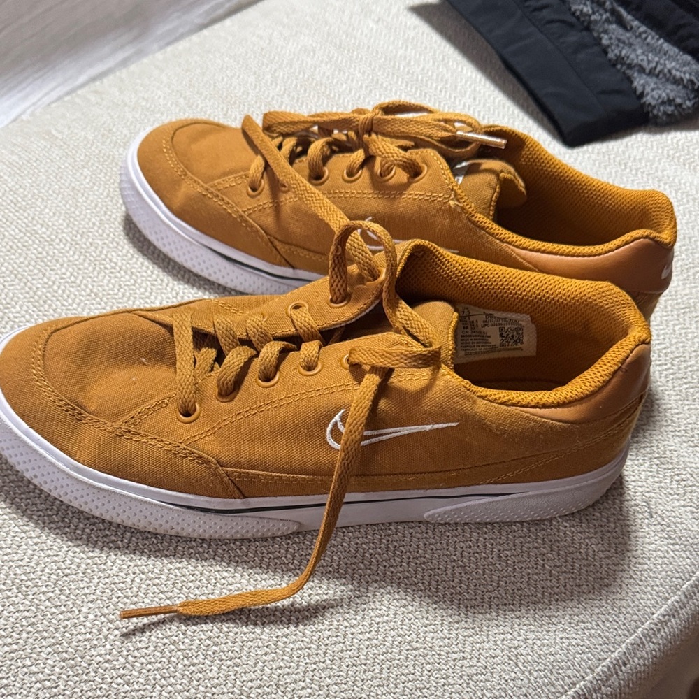 Nike Burnt Orange Canvas Sneakers